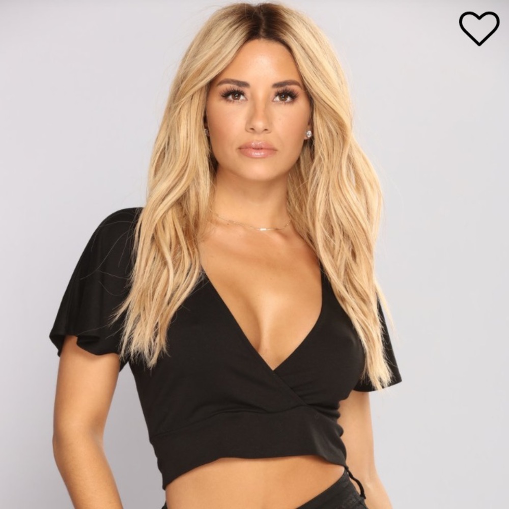 Tie Back Crop Top